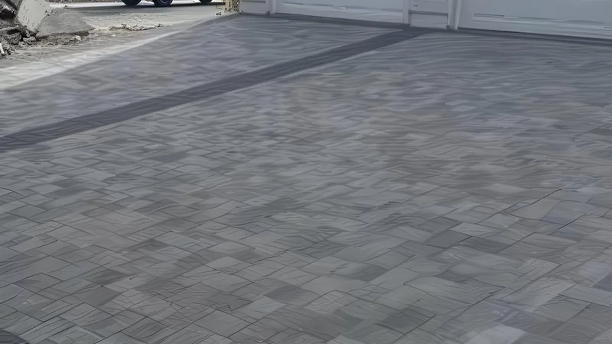 Paver style match guide showing modern, rustic, Mediterranean, and classic options