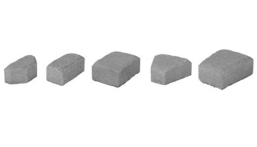 Plaza Stone Circle 60mm, photo courtesy of Keystone Hardscapes