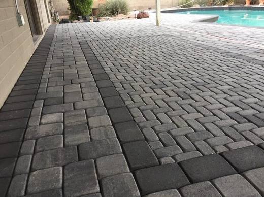 Traditional Combo & Black, photo courtesy of Las Vegas Paver