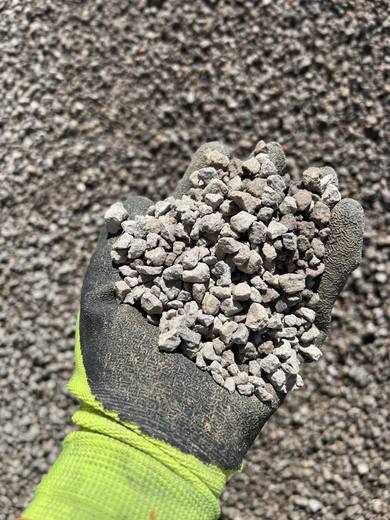 Pea Gravel, photo courtesy of Bedrock Landscape Supply